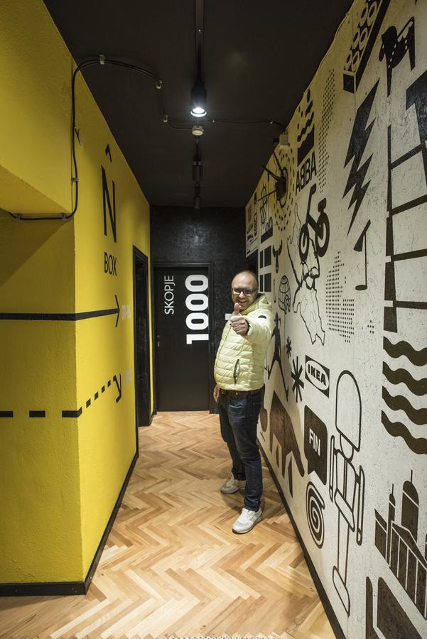 Nordic Hostel N-Box Üsküp Dış mekan fotoğraf